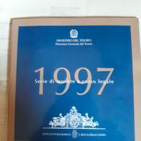 Serie monete della Lira, 1997
