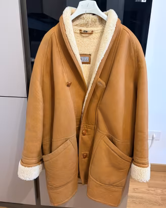 Giaccone Montone Vero Vintage Anni 80 90