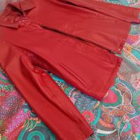 Giacca di pelle Rossa 