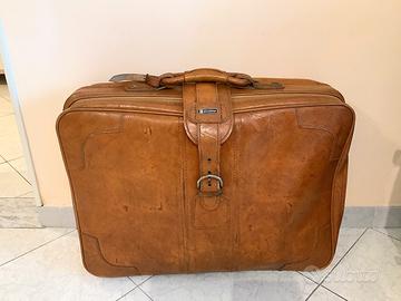 Valigia a Trolley in Pelle Vintage Stradellina