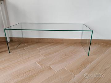 Tavolino da salotto in vetro temperato