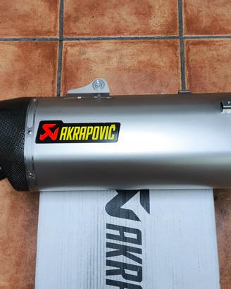 scarico akrapovic KTM Adventure 