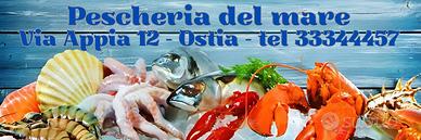 STRISCIONE PUBBLICITARIO 3x1m PVC PESCHERIA