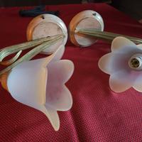 2 Applique da muro, artigianato toscano