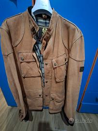 Giaccone in pelle Belstaff anni 90