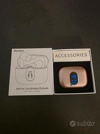 Cuffie Wireless Btootos A90 Pro Oro Rosa