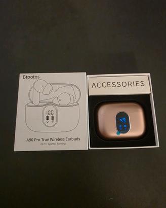 Cuffie Wireless Btootos A90 Pro Oro Rosa