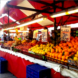 Licenza frutta/verdura mercato porta palazzo