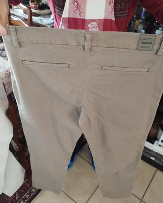pantaloni uomo Dekker cotone