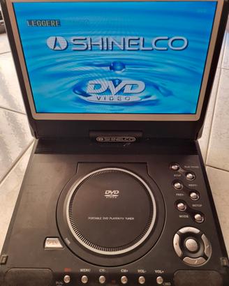 DVD Monitor Portatile Divx Mp3 TV 