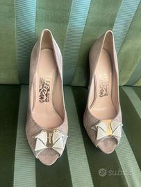 Scarpe con tacco Ferragamo