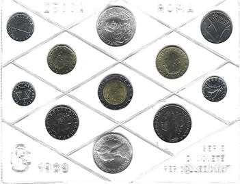 Repubblica Italiana - Serie monete 1989