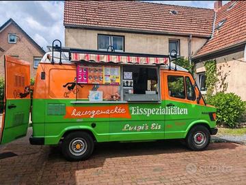 Furgone dei gelati mercedes