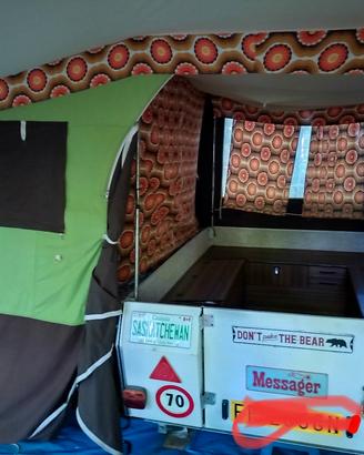 carrello tenda