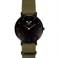 BARBOSA OROLOGIO NERO dm. 36,5 NATO VERDE BLACK