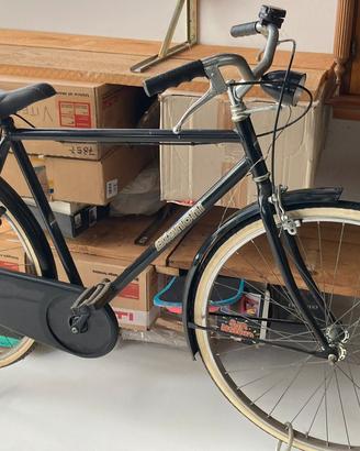 Bicicletta bianchi stile vintage