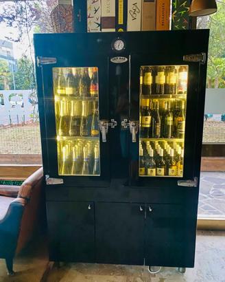 Frigo vetrina cantinetta stile vintage