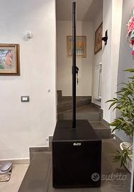 Subwoofer Attivo Alto professional TX12S +supporti