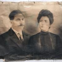 Ritratto fotografico antico, risalente inizio 1900