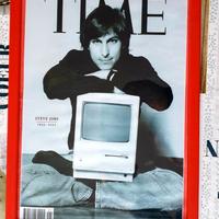Quadro Time Magazine Steve Jobs - Apple Macintosh