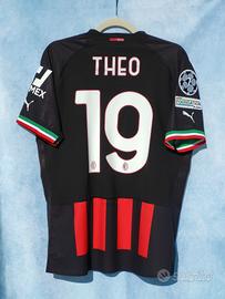 Maglia Milan 2022/23 Theo 19 originale ultrawave M