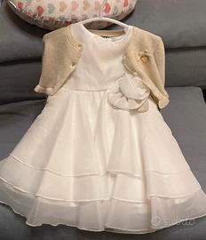 Abito per cerimonia iDo per bambina 12 mesi