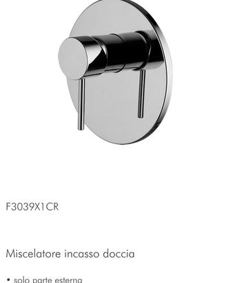 FIMA 3039X1CR Miscelatore incasso doccia