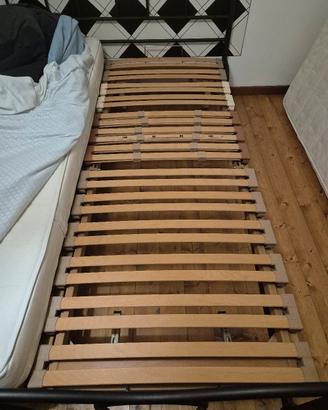  reti singole pieghevoli+2materassi 