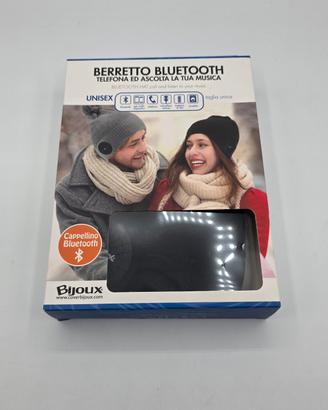 cappello bluetooth nero