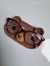 Poggia occhiali uncinetto 