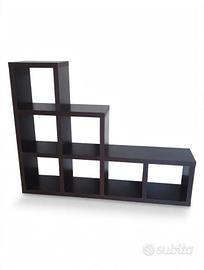 Libreria a scala marrone scuro, NO ikea! 