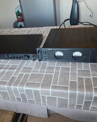 Pre amplificatore mod. C-3 e Finale mod. TMF 15