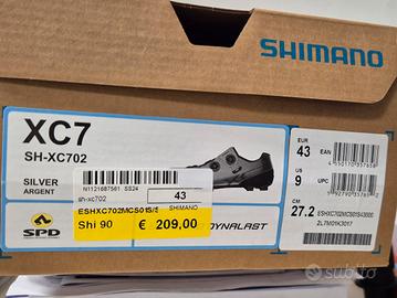 Scarpe Shimano MTB XC7 43
