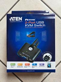 Switch KVM ATEN CS22U 2 porte USB – Nuovo