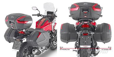 Portavaligie Givi laterale Honda NC750X 2021-2023