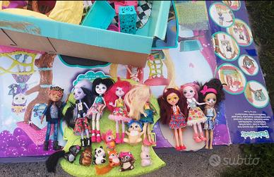 Enchantimals playhouse panda più personaggi