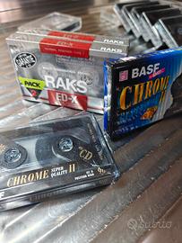 Lotto 13 Audiocassette Vergini Vintage - TYPE II