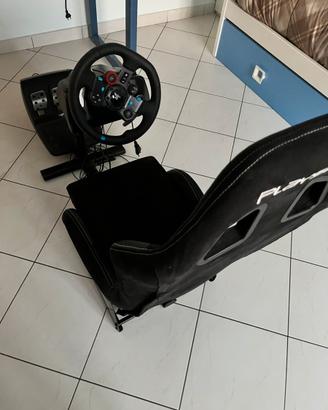 playseat volante pedaliera sedile