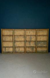 Grande Scaffale Industriale Vintage