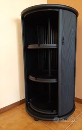Mobile legno nero rotondo