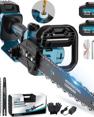12 Pollici Motosega a Batteria, Motosega Elettrica
