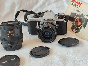 Pentax ME-F+grandangolo+zoom