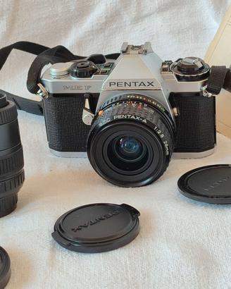 Pentax ME-F+grandangolo+zoom