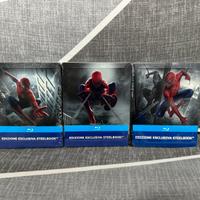 Trilogia Film Marvel Spiderman Steelbook Raimi