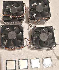 5 CPU Intel vari modelli