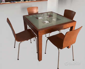 Tavolo Calligaris Allungabile + 4 Sedie Doimo