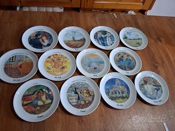 Collezione di nr.12 piatti Tognana 