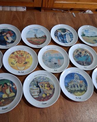 Collezione di nr.12 piatti Tognana 
