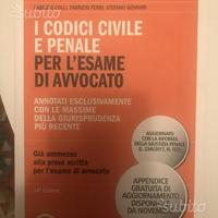 Codici Penale e civile con solo massime giurisprud