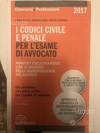 Codici Penale e civile con solo massime giurisprud